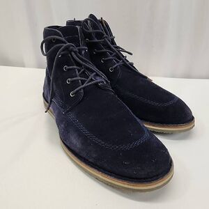 Boss Orange By Hugo Boss Men's Size 44 US 11 Suede navy Voletto Boot P